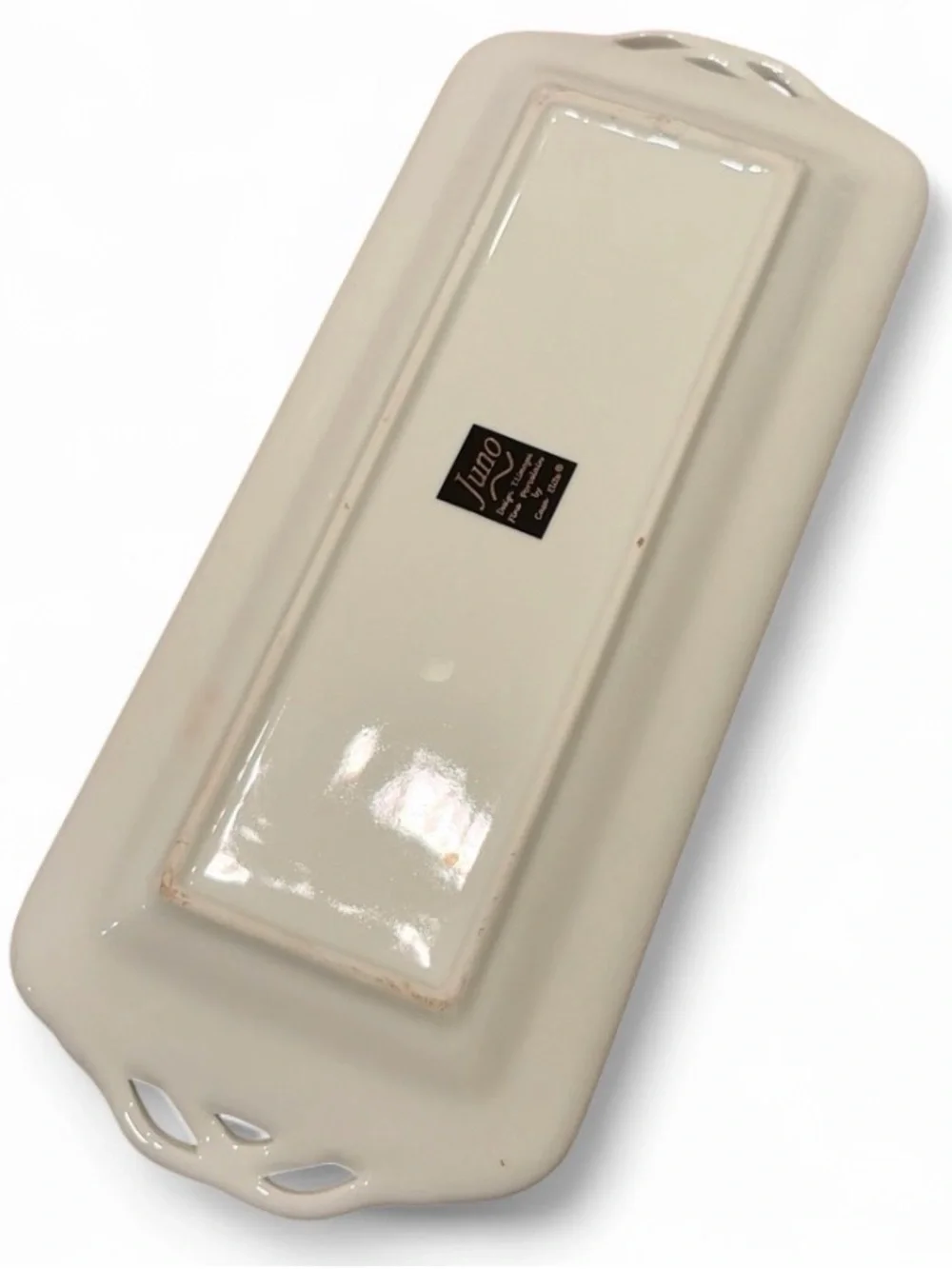 Juno Design T Limoges Fine Porcelain By Casa Elite Rectangular Trinket Tray